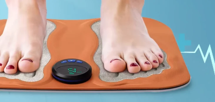 NeuroMat présenté comme un tapis EMS rechargeable sans fil