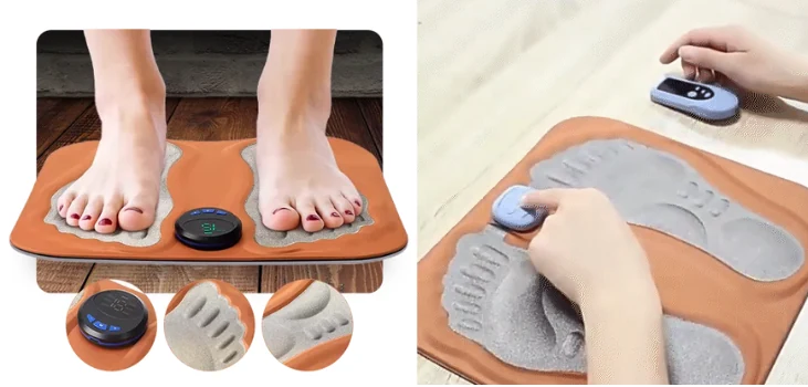 Zones conductrices et technologie du tapis NeuroMat